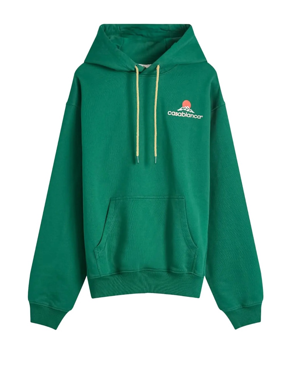 Casablanca Montagne Printed Hoodie Green Men’s Large